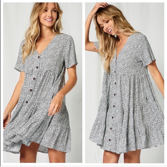 🖤🤍GORGEOUS BOHO Chic Dress🖤🤍 - Picture 3 of 3